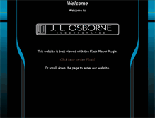 Tablet Screenshot of jlosborne.com